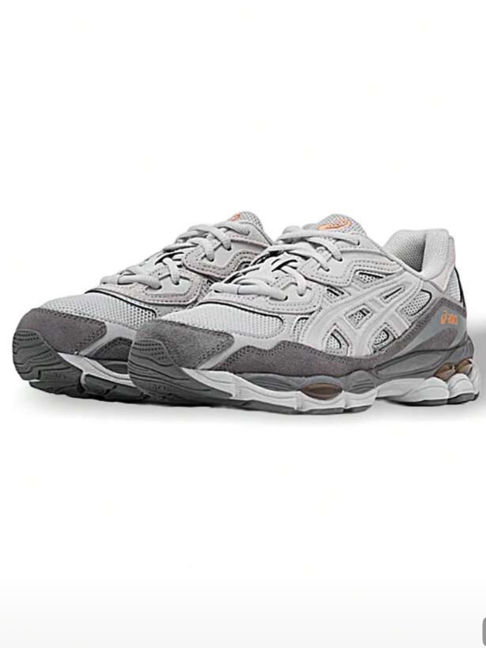 Asics Women's White and Gray Athletic Shoes